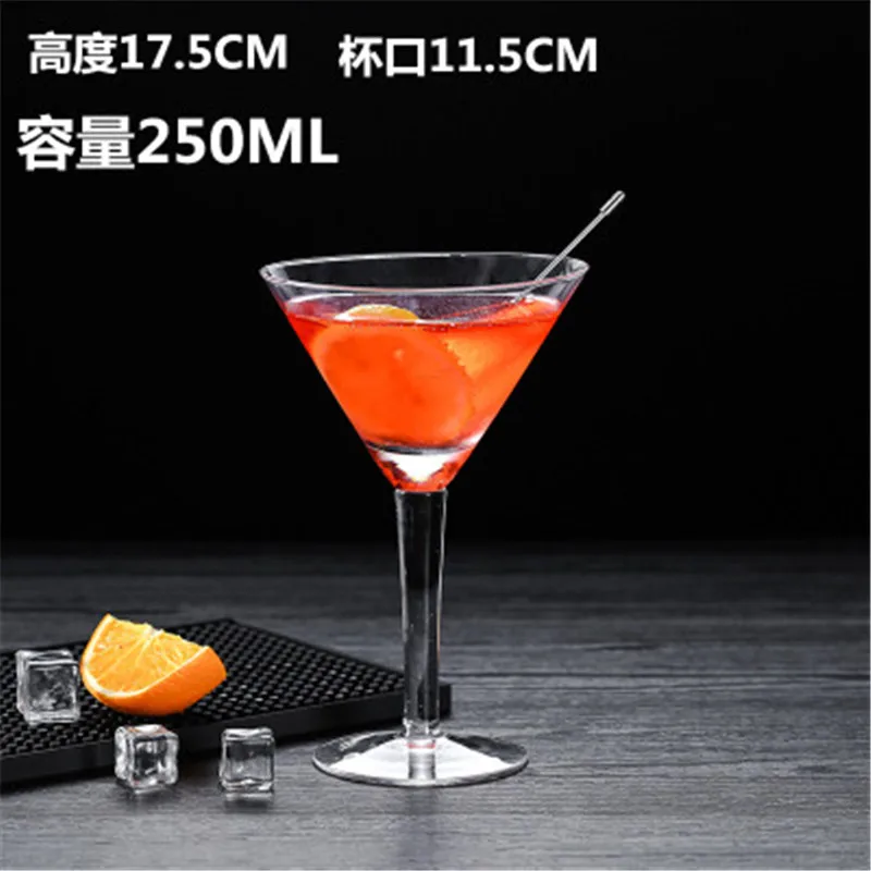 h250ml Креативная стеклянная посуда для сока молока, чашка для чая, винный коктейль, стеклянная чашка кружка бутылка с питьем - Цвет: h250ml