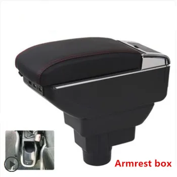 

For Opel Corsa Armrest Box Opel Corsa D Universal Car Central Armrest Storage Box cup holder ashtray modification accessories