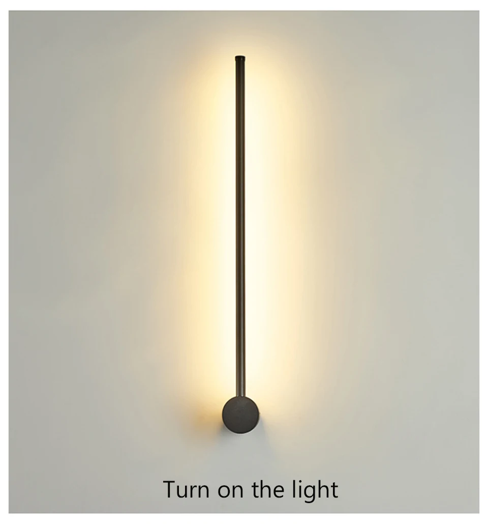 Современный минимализм светодиодный настенный светильник скандинавский креативный Лофт светильник ing акриловый настенный светильник для помещений промышленный декоративный настенный светильник