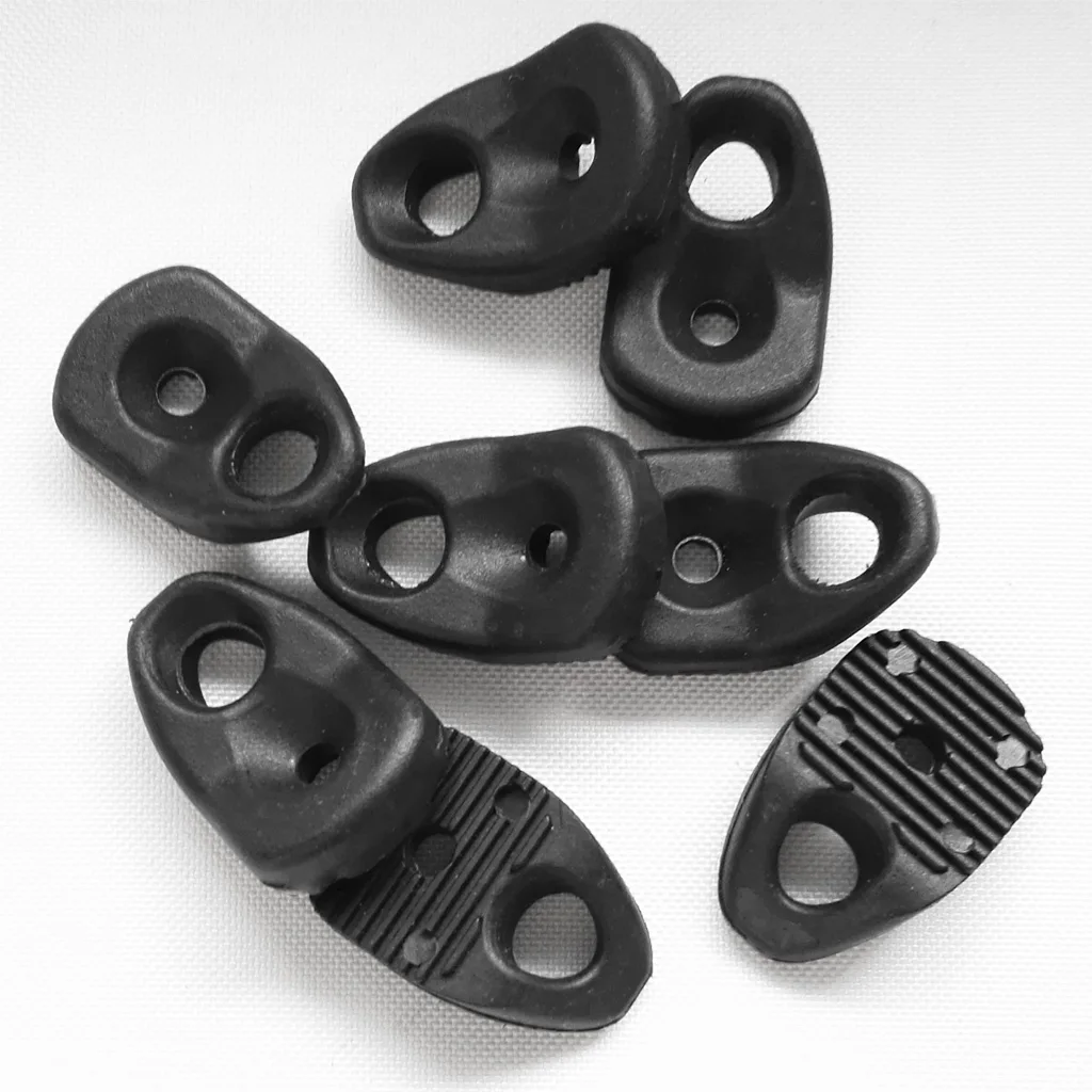 6Pcs Black Replacement Black Nylon Canoe/ Kayak Single Eyelet Deck Fitting 6Pcs Black Replacement Black Nylon Canoe/ Kayak Single Eyelet Deck Fitting