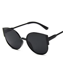 Роскошные брендовые Модные женские Солнцезащитные очки женские ретро солнцезащитные очки для глаз в форме кошачьего глаза тренд Дикие ретро круглые большие коробки прогулочные солнцезащитные очки UV400