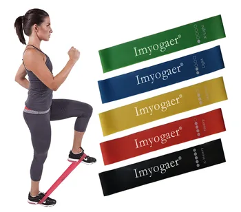 

Hirigin Home Yoga Resistance Bands GYM Fitness Wokrout Bands 2020 New 5 pcs/Set Yoga Elastic Belt Leg Training Shaper
