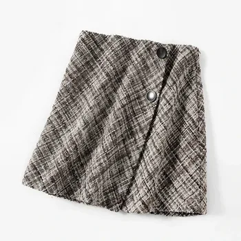 

Women Skirt Plaid Skirt