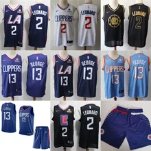 Мужские шорты baskeball Los Angeles Kawhi Leonard Paul Джордж трикотажные наборы