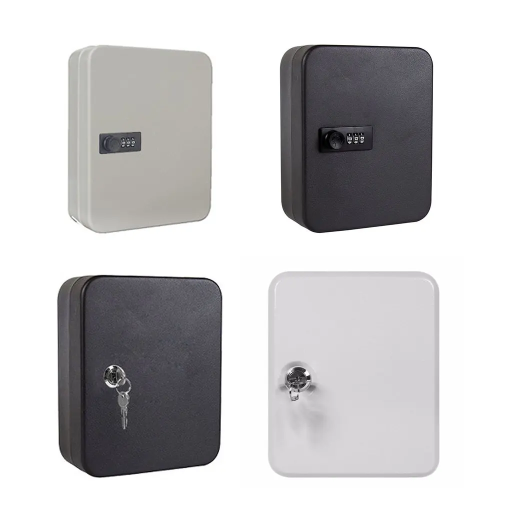 

Key Box Household Wall-Mounted Password Key Cabinet Storage Box Management Box Wall-Mounted Car Key Box