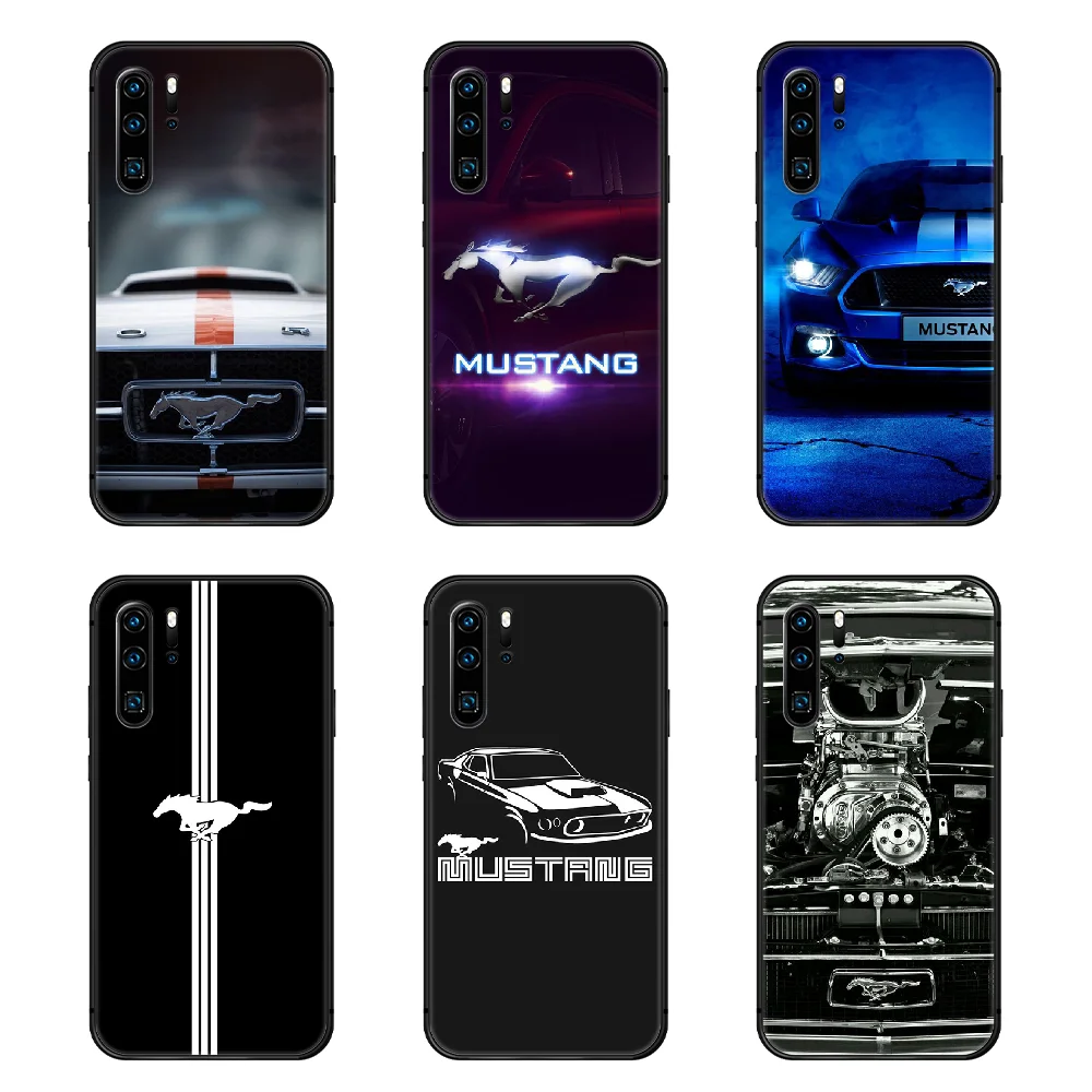 Автомобильный чехол для телефона Mustang Корпус Корпуса Huawei P8 P9 P10 P20 P30 P40 Lite Pro Plus smart Z