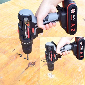 

21V High-Quality Electric Screwdriver Lithium Battery Household Cordless Electric Drill Handheld Electric Screwdriver Power Tool