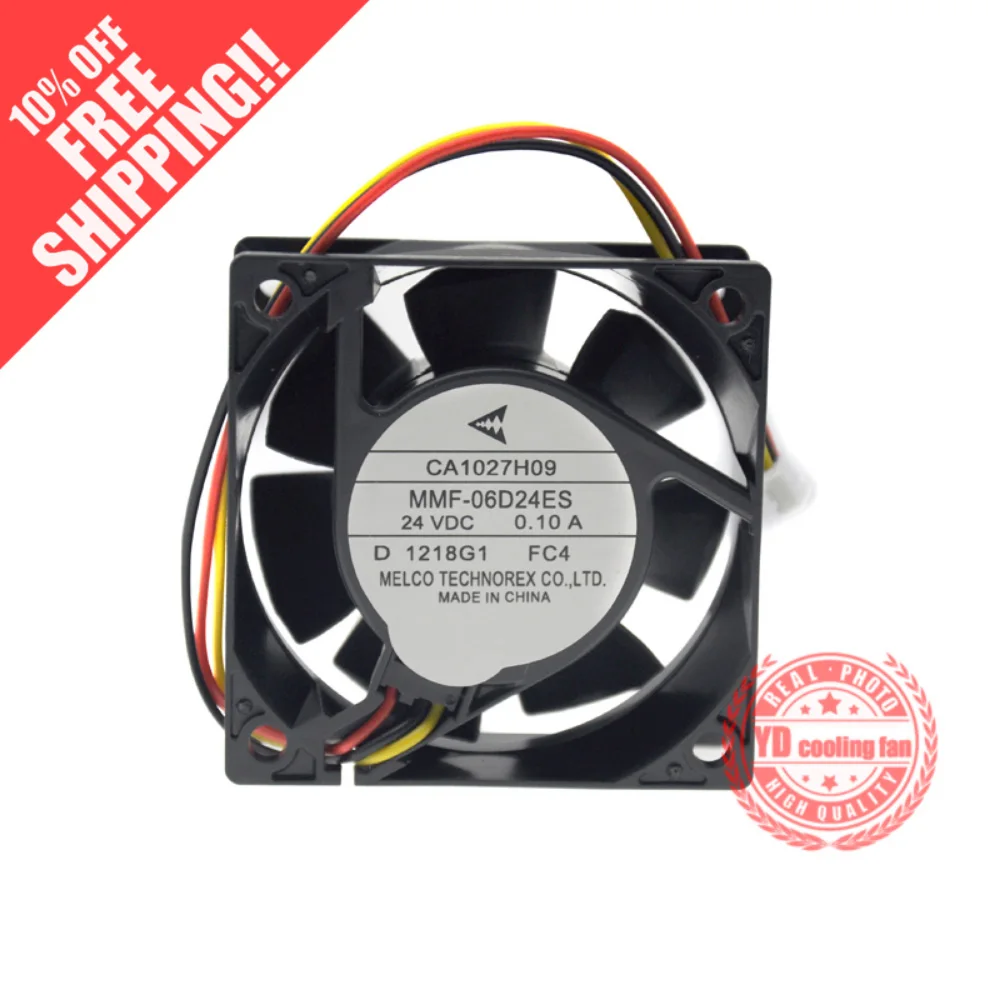Новый MELCO для Mitsubishi servo E500 частоты CA1027H09 MMF-06D24ES-FC4 Вентилятор охлаждения |