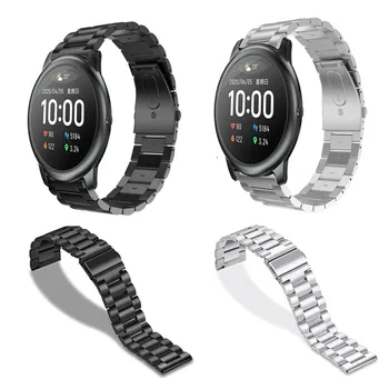

Bakeey 22mm Universal Watch Band Stainless Steel Watch Strap for Haylou Solar for Huawei Watch GT for Xiaomi for BW-HL3 BW-AT1