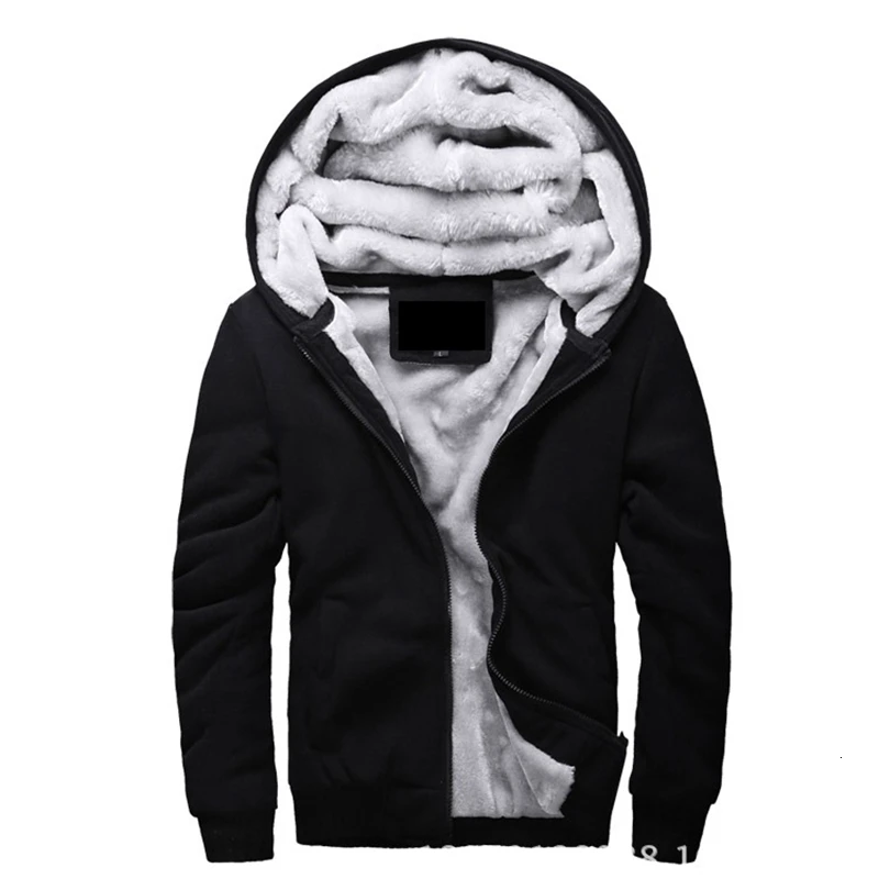 Новая мужская куртка, толстое пальто, зимние теплые мужские куртки и пальто, повседневные толстовки, однотонная мужская брендовая одежда 4XL 5XL