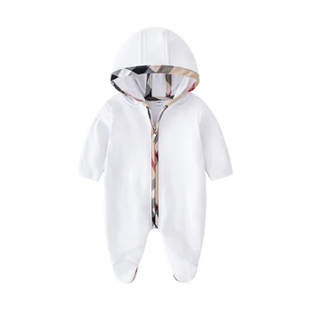 

Spring and autumn and winter new baby clothes baby's thickened one-piece clothes for going out, clothes for children aged 0-2