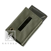 KRYDEX RG MS2000 Tactical Strobe Light Protective Pouch For Mounting Helmets Distress Marker Carrier Hook & Loop Protective Case 1