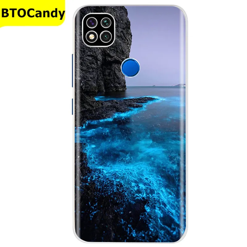 waterproof phone bag For Redmi 9C NFC Case on For Xiaomi Redmi 9C 9 C NFC Soft Silicone Back Cover Silicone Case For Redmi 9C NFC Phone Cover Fundas mobile flip cover Cases & Covers