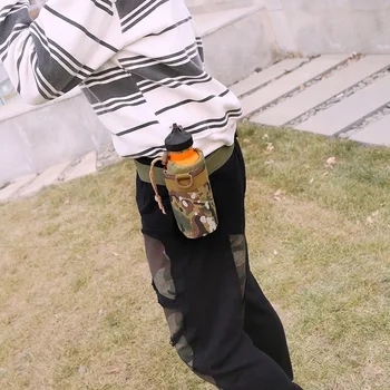 

Water Bottle Holder Bag Tactic Outdoor Military Water Bottle Bag Kettle Pouch Holder Bag Large Capacity Small Carrier Holder Bag