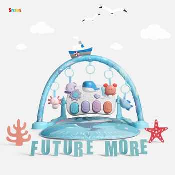 

Play Mat Baby Carpet Music Puzzle Mat W/ Piano Keyboard Educational Rack Toys Infant Fitness Crawling Mat Gift For Kids Gym