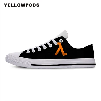 

New Canvas Men Casual Shoes Half-Life Hot Fashion For Men/women High Quality 3D Printing Half-Life Off White Shoes Man