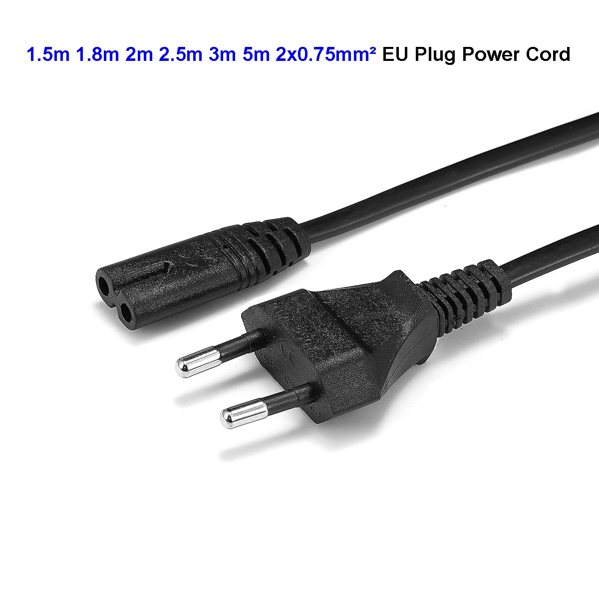 Ноутбук AC шнур питания ЕС Рисунок 8 кабель 10 футов 5 м IEC C7 питание зарядное устройство кабель для Dell LG Asus samsung ноутбук ТВ принтер