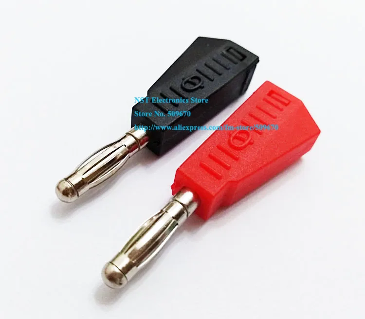 NCHTEK Radioshack составной в виде банана штекер Jack красный+ черный/ /10 пар(20 шт