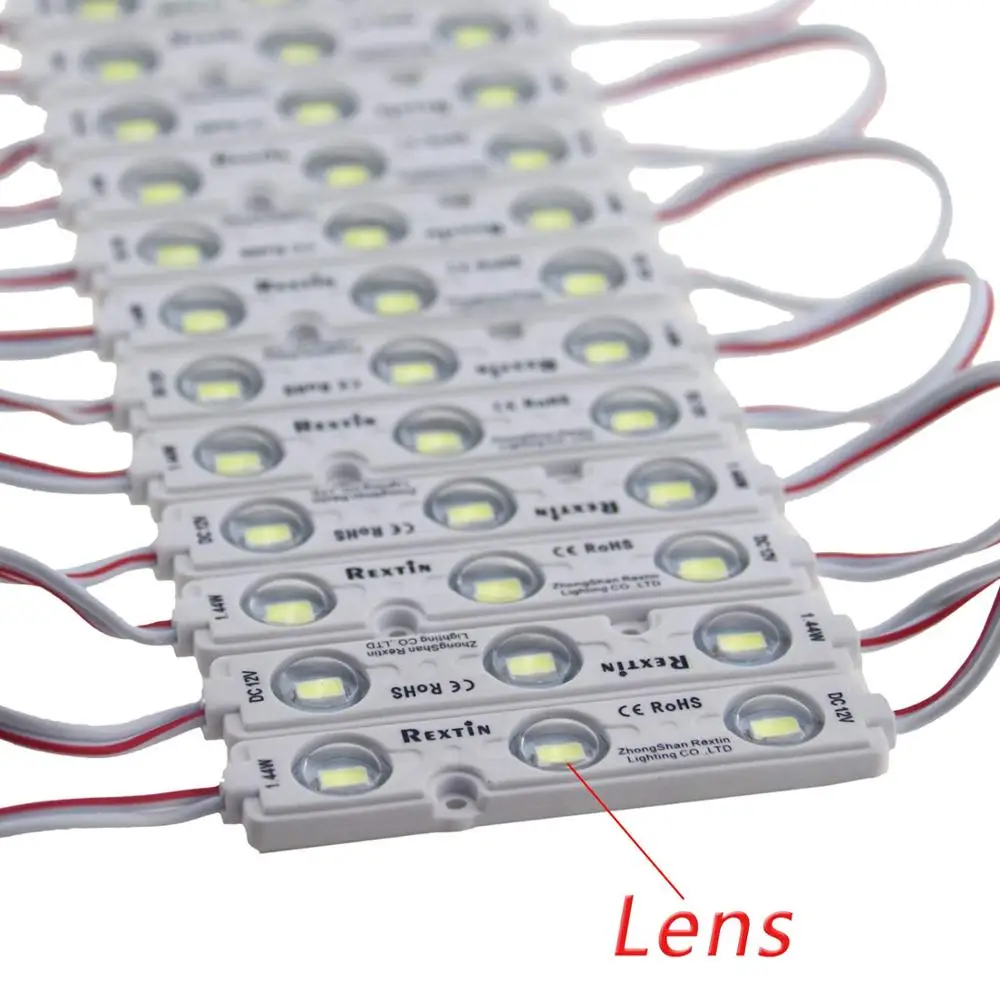 Супер яркий 200 шт 3 светодиодный модуль Синий 5630 5730 SMD 40 45LM на водонепроницаемый