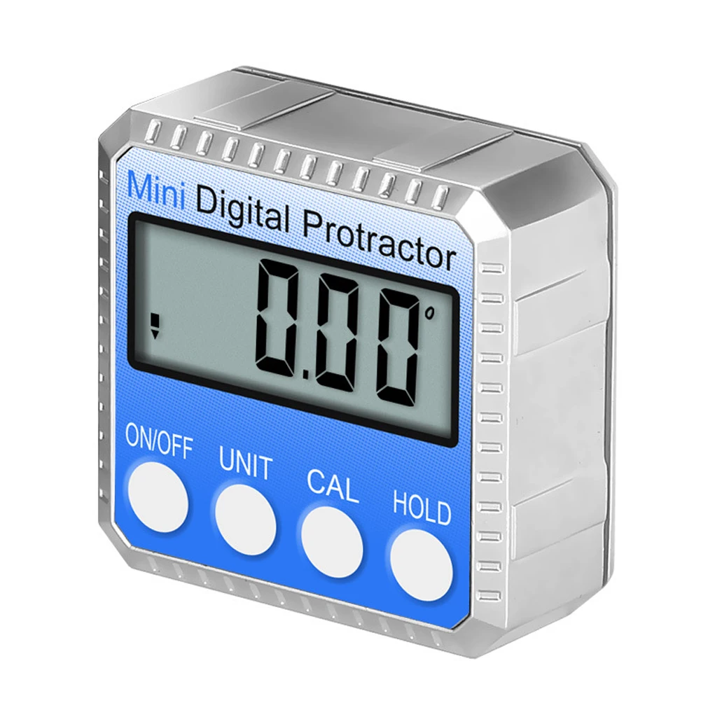 

360Â° Digital Protractor Angle Gauge High Precision Electronic Goniometer Inclinometer Level Angle Finder Measurement Box
