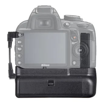 

ABS Vertical Battery Grip for Nikon D3300 D3200 D3100 DSLR Cameras Multi-Power Battery Handgrip Holder Work with EN-EL14