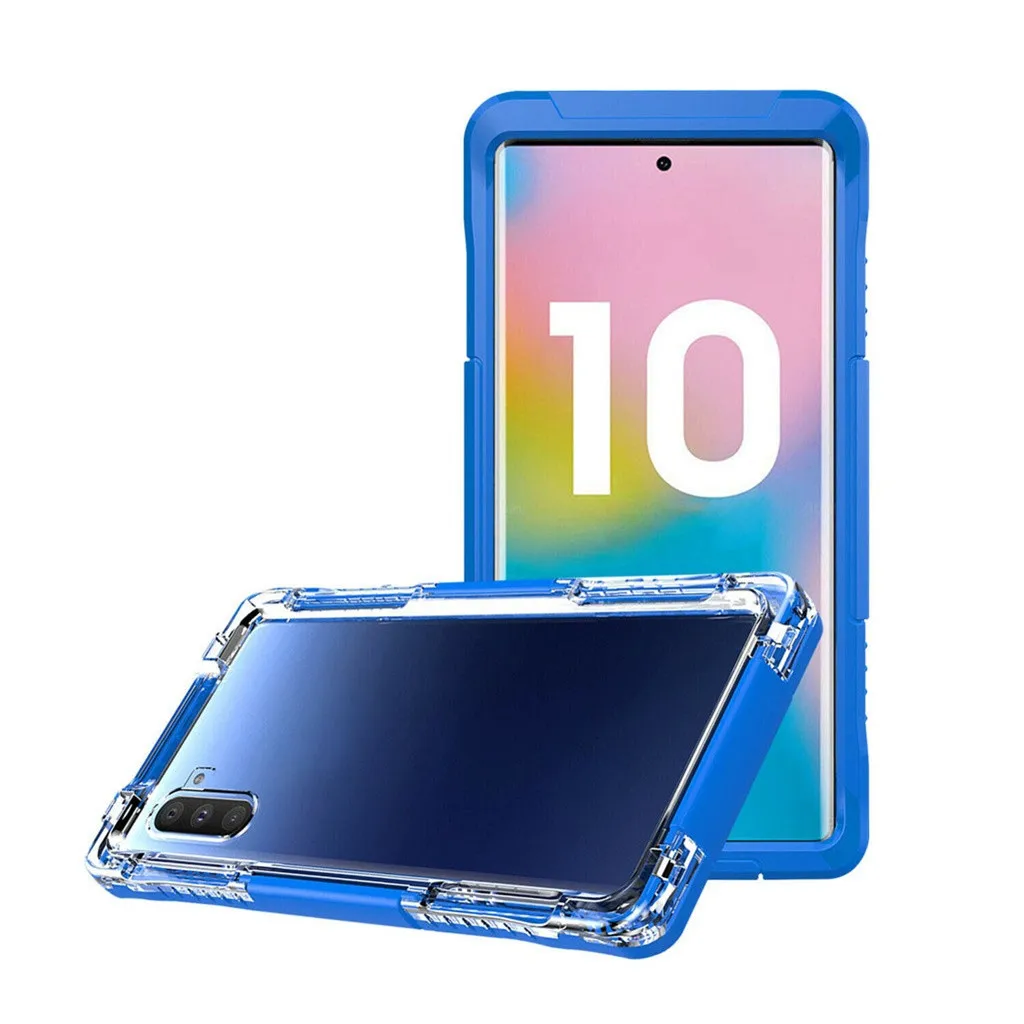 Водонепроницаемый пыленепроницаемый чехол для samsung Galaxy Note10 сохранить телефон в безопасности Новое поступление Мода - Цвет: Синий