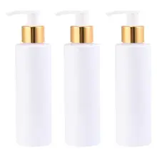 3 шт 150 мл бутылочки для лосьона практичные белые портативные прочные бутылки для лосьона