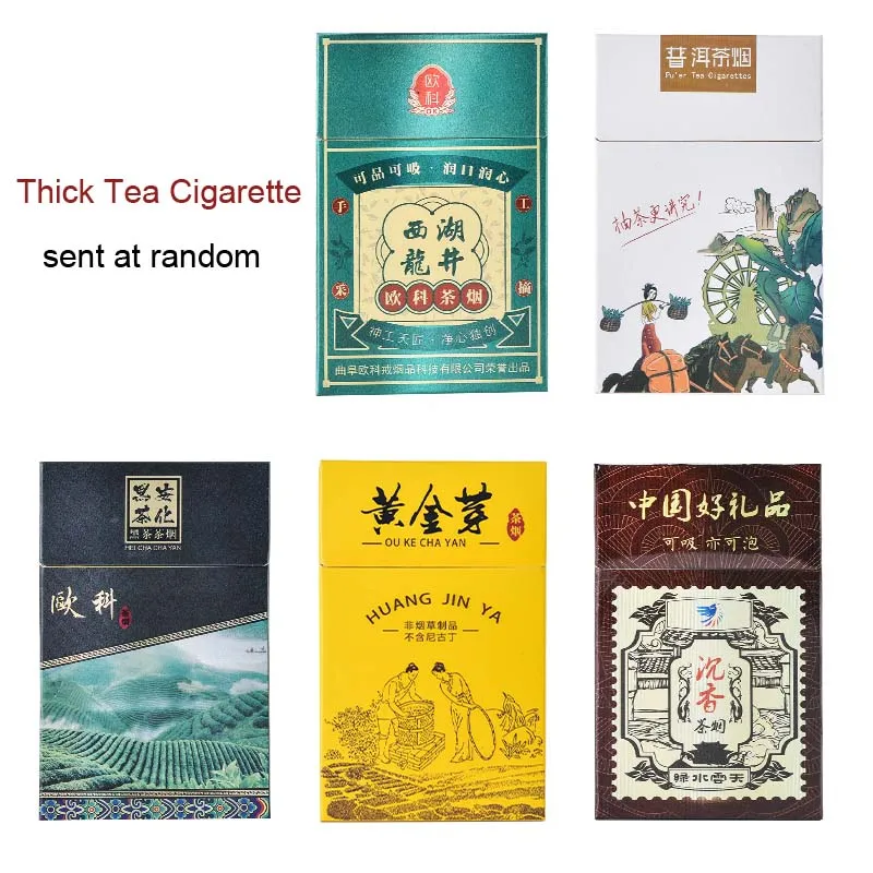 5 упак./лот Чай CigaretteHerbal сигареты очистки легких бросить курить без никотина и табак тонкой сигареты оптом