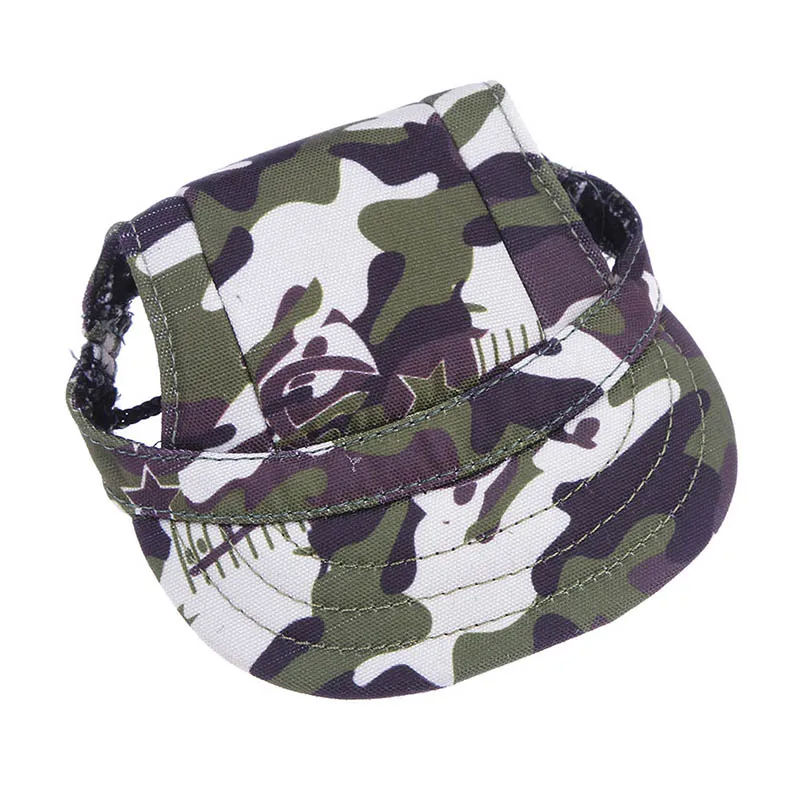 1 шт. Домашний питомец собака Кепка маленькая ПЭТ летняя парусиновая шапка собака бейсбольный козырек шляпа щенка шляпа от солнца Кепка
