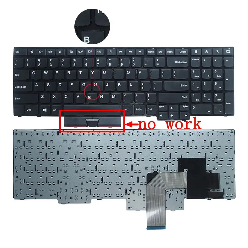 Новая клавиатура США для Lenovo ThinkPad Edge E530 E530C E535 E545 04Y0301 0C01700 v1320as3 Клавиатура