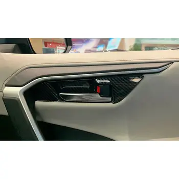 

Decorate Cover Parts Trim For Toyota RAV4 2019 2020 Black Interior Frame