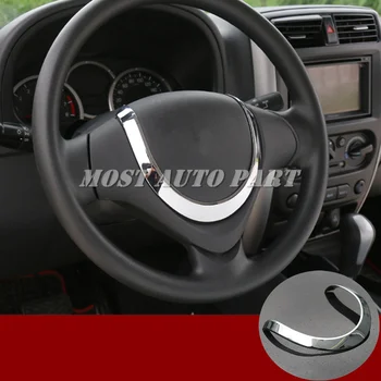 

ABS Chrome Steering Wheel Sequins Trim Cover For Suzuki Jimny 2015-2017 Silver/Red/Black