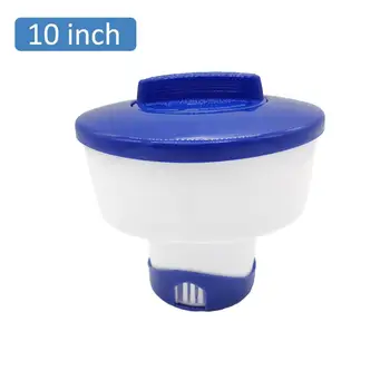 

10inch Floating Chlorine Chemical Auto Dispenser For Swimming Pool Spa Automatic Drug Box Dosing Device Swiming Pool Chlorine