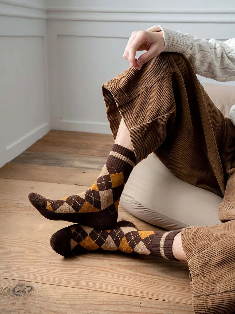 Cotton Terry Socks Plaid Socks Men's Socks New Winter Men's Highend Cotton Aliexpress