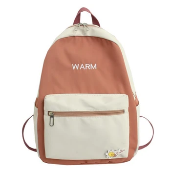 

AUAU-Canvas Backpack Travel Bag Backpack School Bag for Teenage Girls Laptop Backpacks
