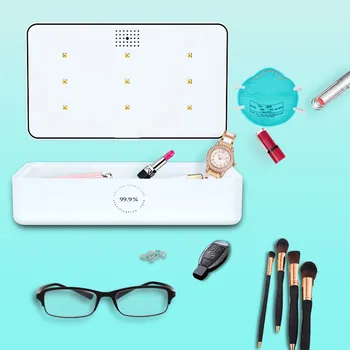 

Multifunctional Wireless Charger + Sterilizer Lamp UV Mobile Phone Small Item Disinfection Box Lntelligent Sterilization