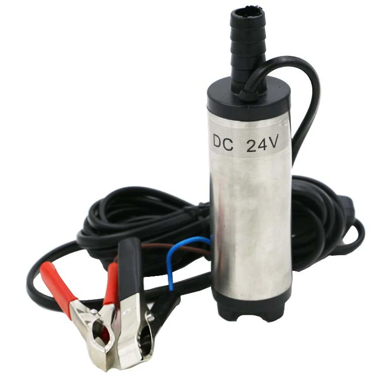 Electric oil pump diesel pump 12V DC small submersible pump 24V small