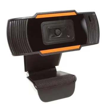 

Computer camera with microphone plug-and-play USB network real-time conference video online class driver-free camera