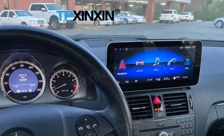 

Автомагнитола 1 DIN, 256 ГГц, для Mercedes Benz GLK X204, 2008, 2009, 2010, 2011, 2012, GPS, навигатор, видеоплеер