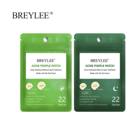 Daily and night BREYLEE прыщи, прыщи, наклейки для лечения прыщей, средство для удаления прыщей, пятна, уход за кожей, маска для лица, крем от прыщей, ежедневное использование - Цвет: Daily and night