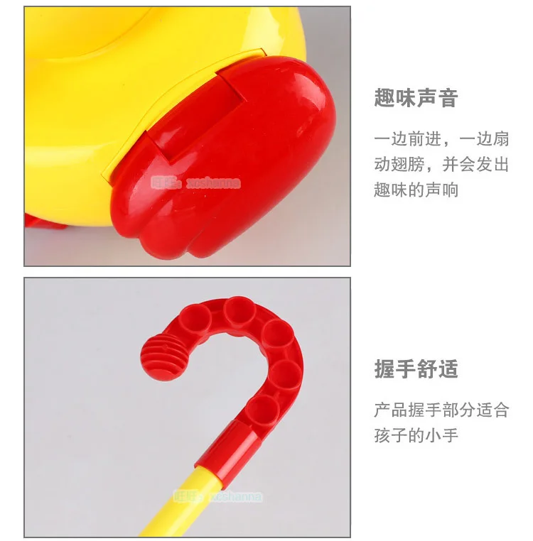 New Style Infants Learner Hand Push Dog Bell Gear Moving Children Stall Night Market Supply of Goods