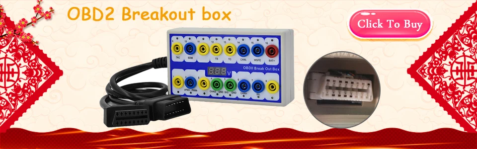 Высокое качество для MB 38pin breakout box авто разъем pin out box автомобильный 38 pin breakout box автомобильный инструмент