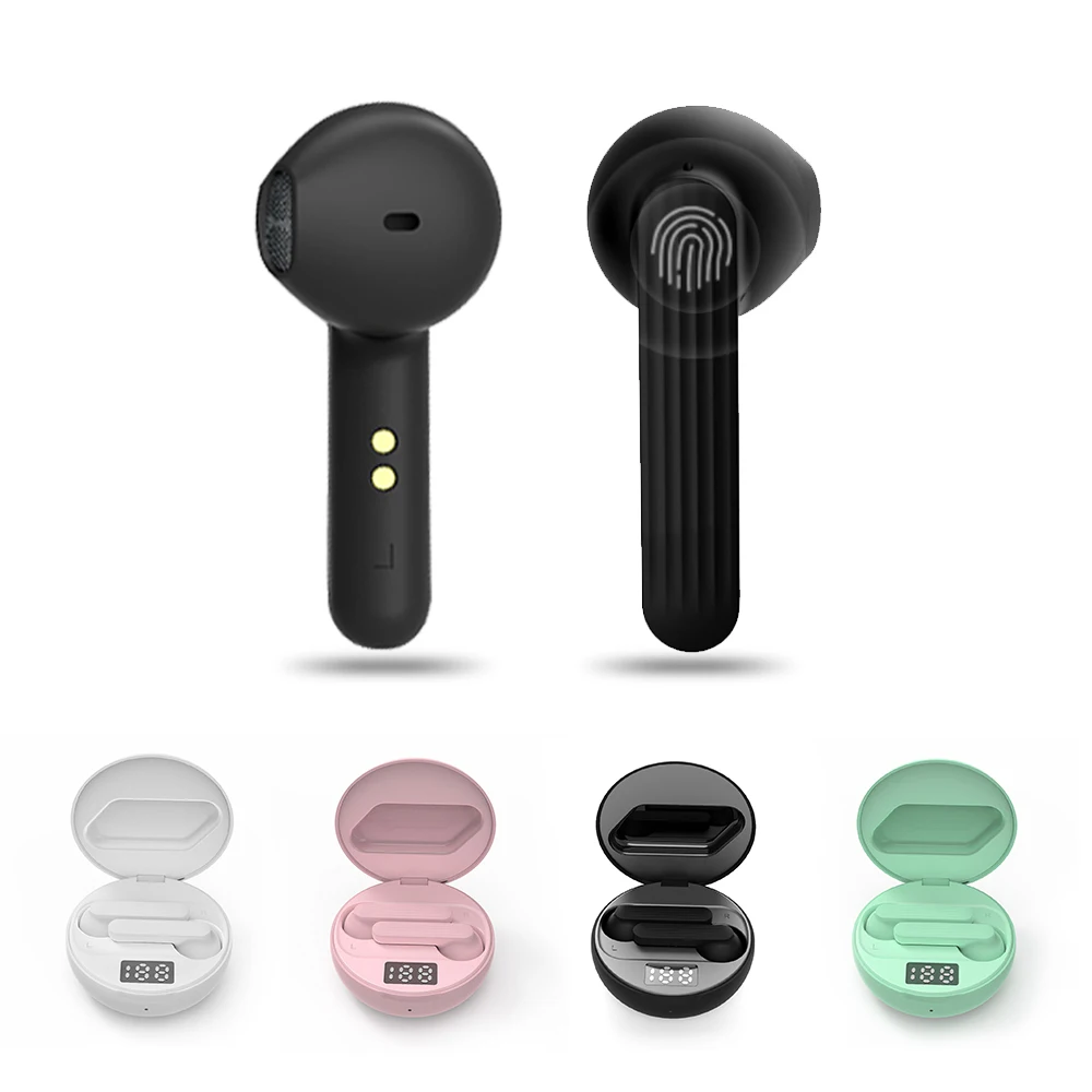 Беспроводные наушники Bluetooth 5 0 TWS Hifi гарнитура маленькие басовые