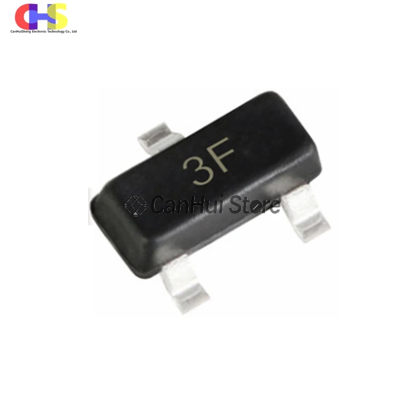 Assorted SOT-23 Transistors - 100 Piece Set