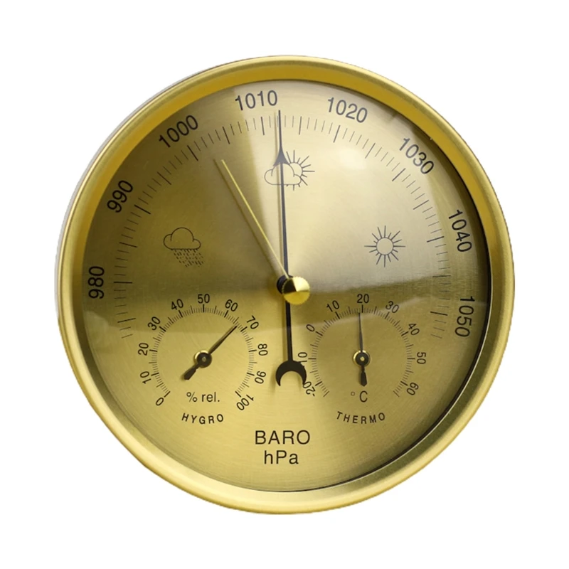 3 in 1 Barometer Weather Station Indoor Outdoor Use Barometer Thermometer Hygrometer thermometer hygrometer temperature and humidity meter