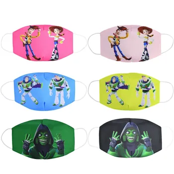 

2020 Toy Story 4 Buzz Mouth Mask Dustproof Face Masks Adult Kids Cartoon Cover Women Men Muffle Face Mouth Masks for Boy