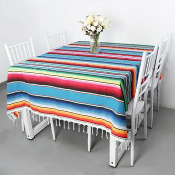 

Withme Table Cloth Rectangular Tablecloth on the Table Stripes Tablecloth Wedding Party Decorations Customizable Table Cover