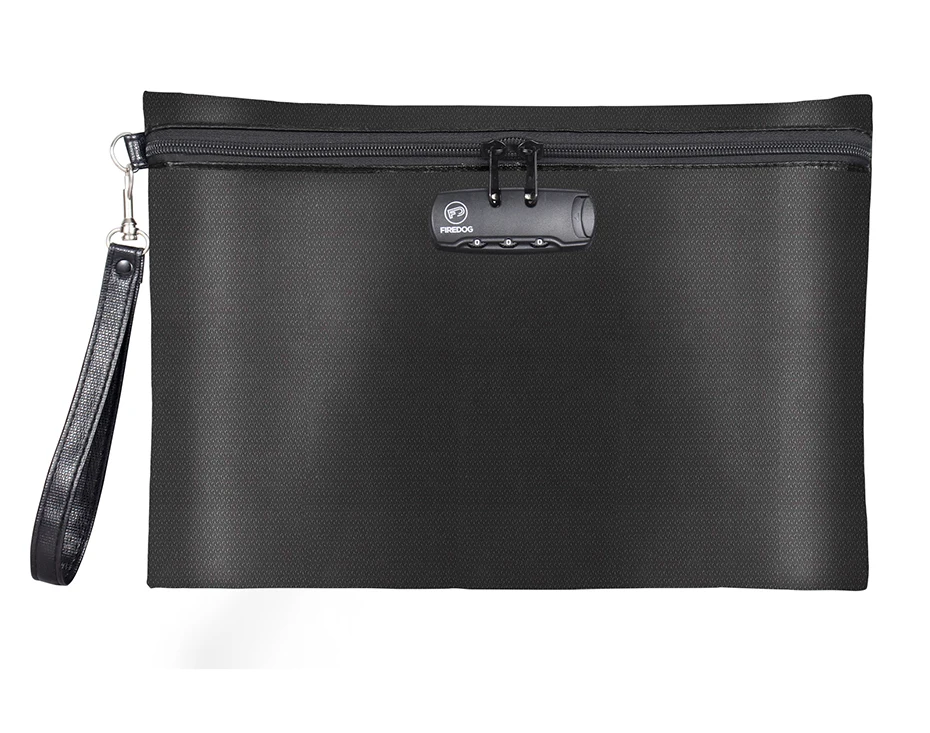 portable tool chest Fireproof Document Bags Waterproof and Fireproof Money Bag NON-ITCHY Fiberglass Fabric Fireproof Safe Storage Pouch with Zipper bucket tool bag