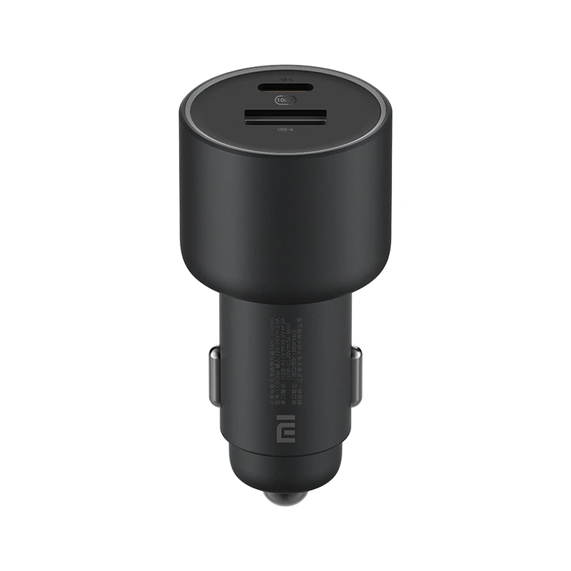Car Charger Adapter Original Xiaomi Car Charger Fast Charging Version 1A1C 100W USB-C 100W MAX fast charging/USB-A USB-C dual-port output