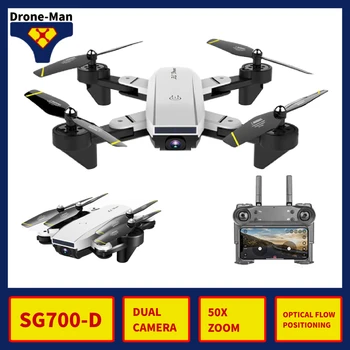 

SG700-D Professional Camera Drone 4K WIFI HD FPV RC Dron Aircraft Quadcopter Helicopter Selfie Foldable Toys Kid Dual Camera